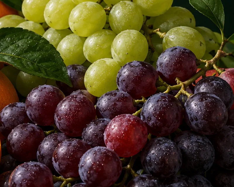 Explore grapes — illustrative fruit photography